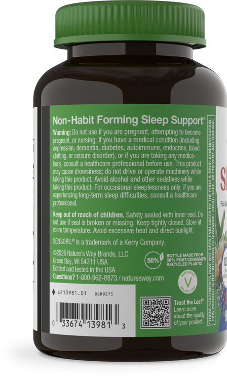 <{%360IMAGE2_13981%}>Nature's Way® | Sleep Well Gummies - left side of pack