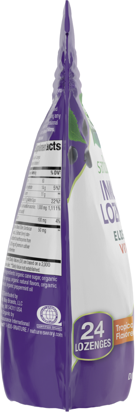 <{%360IMAGE6_12963%}>Nature's Way® | Sambucus Immune Lozenges - right side of pack