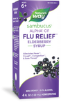 <{%PRIMARY_15803%}>Nature's Way® | Sambucus Flu Relief** Elderberry Syrup, 4 fl oz (120 ml)