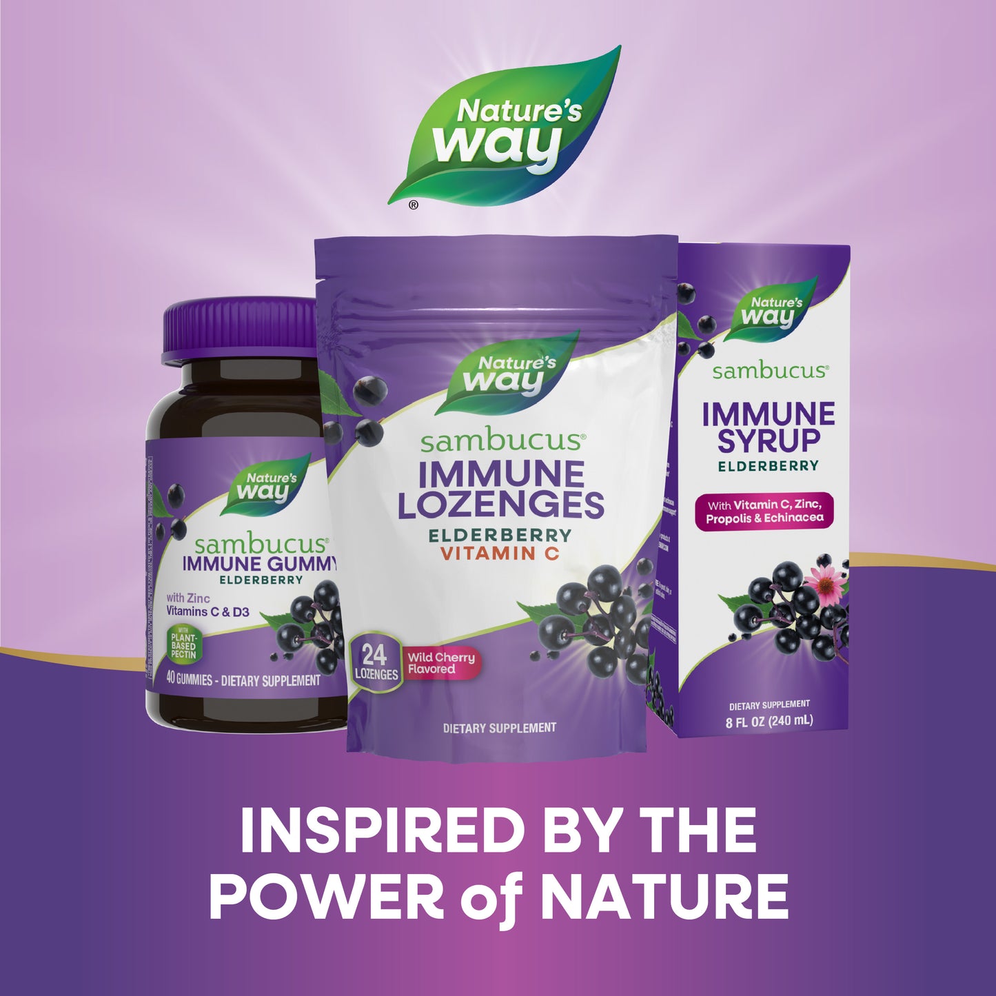 <{%MAIN5_12709%}>Nature's Way® | Sambucus Immune Lozenges
