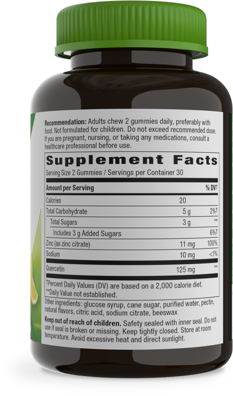 <{%360IMAGE1_14261%}>Nature's Way® | Quercetin Gummies - right side of pack