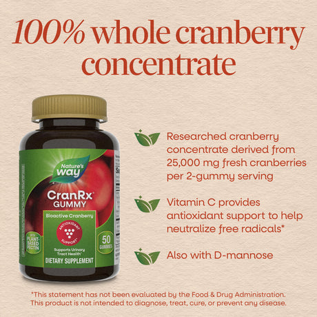 <{%MAIN2_10624%}>Nature's Way® | CranRx Gummies