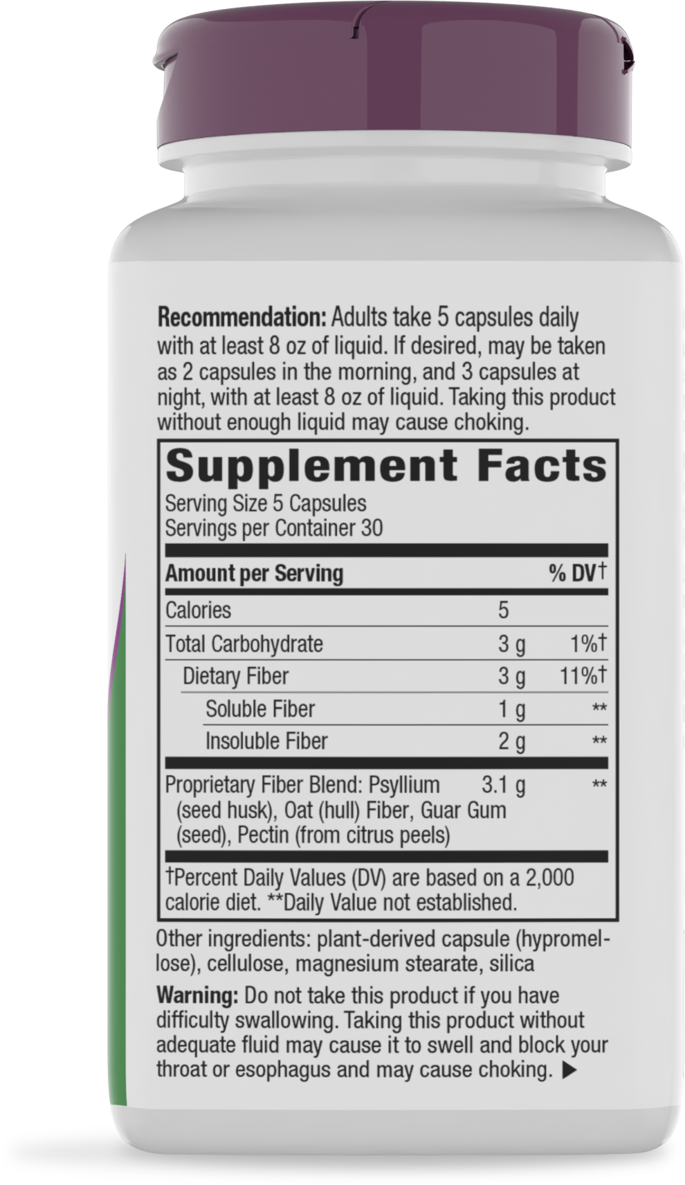 <{%360IMAGE1_08452%}>Nature's Way® | Fiber Fusion Daily - right side of pack