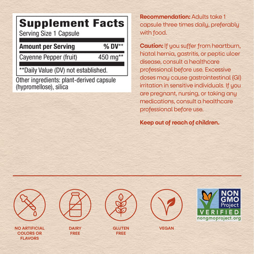 Nature's Way® | Cayenne Fruit Sku:11508