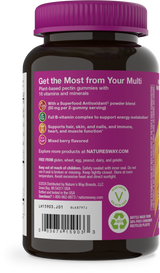 <{%360IMAGE2_15903%}>Nature's Way® | Alive! Women's Gummy Multivitamin - left side of pack