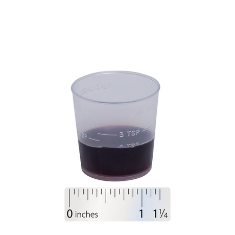 <{%360IMAGE4_15803%}>Nature's Way® | Sambucus Flu Relief** Elderberry Syrup - Liquid and ruler