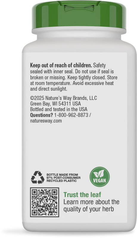 <{%360IMAGE7_11508%}>Nature's Way® | Cayenne Fruit - back of pack