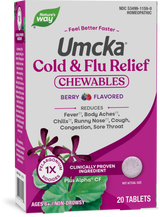 <{%PRIMARY_15159%}>Nature's Way® | Umcka Cold&Flu Relief Chewables, 20 chewables, Berry