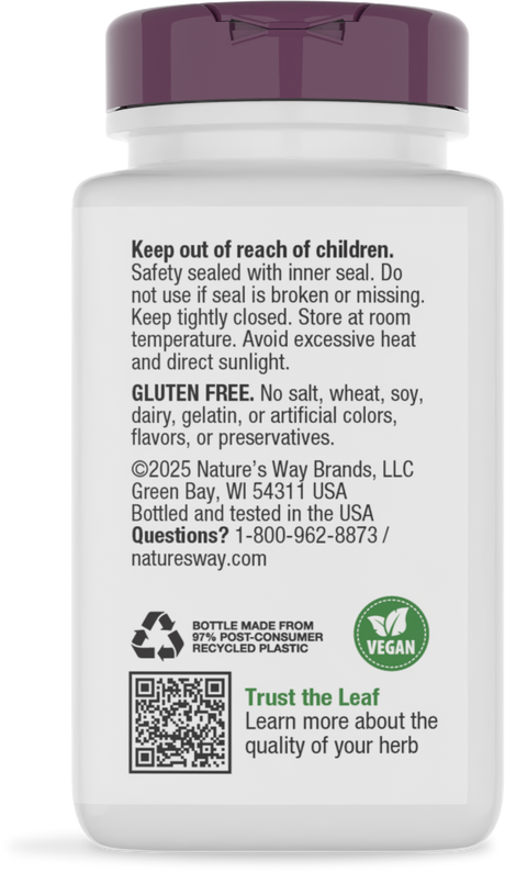 <{%360IMAGE7_60510%}>Nature's Way® | Bilberry - back of pack