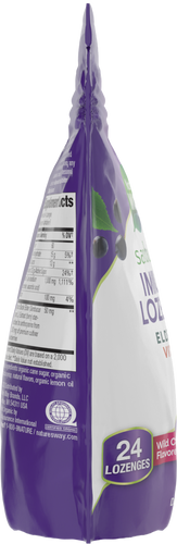 Nature's Way® | Sambucus Immune Lozenges - right side of pack Sku:12709