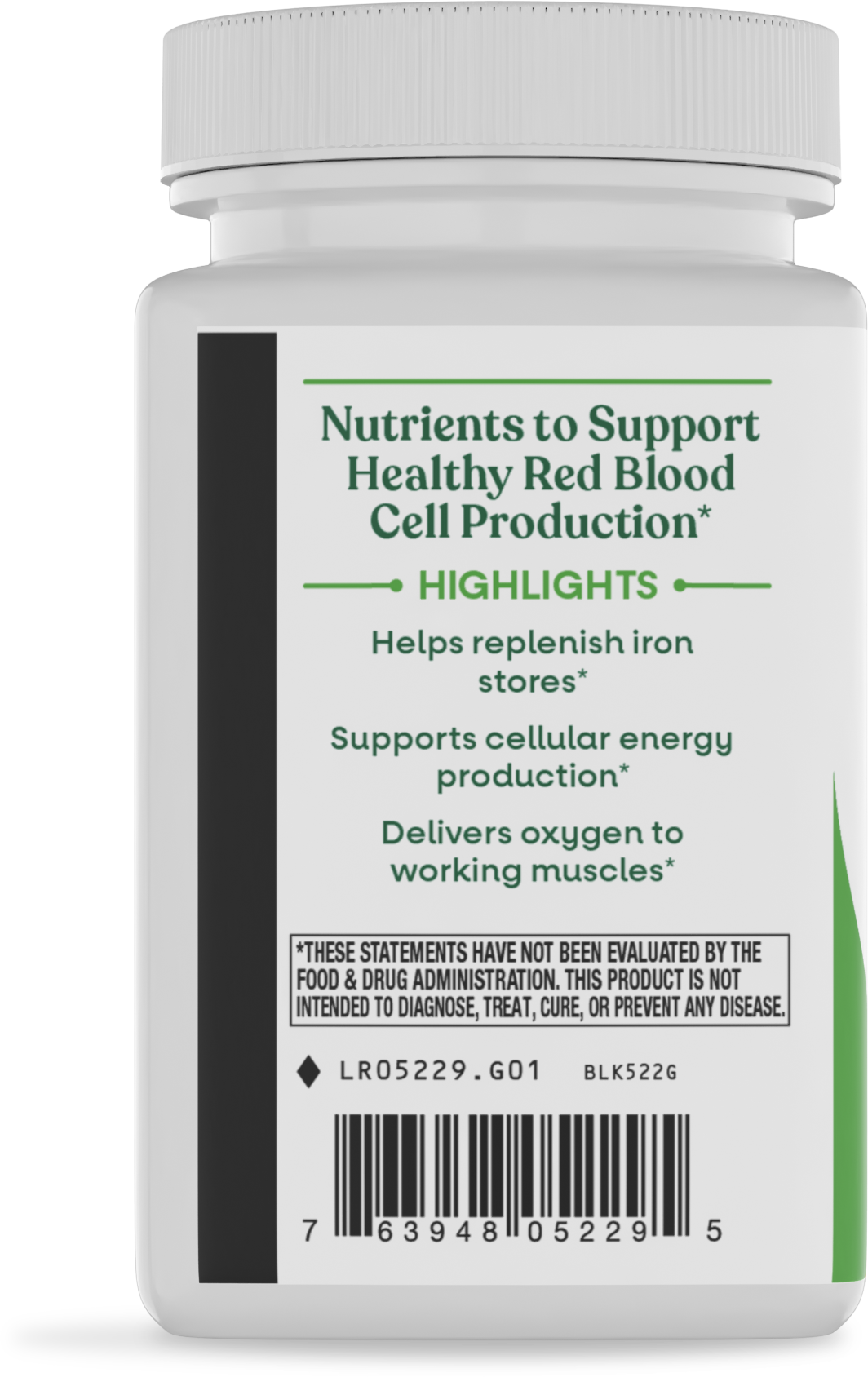 <{%360IMAGE2_05229%}>Nature's Way® | Ultimate Iron - left side of pack