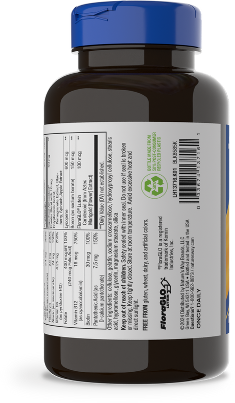 <{%360IMAGE2_13716%}>Nature's Way® | Alive! Men's Complete Multivitamin - left side of pack