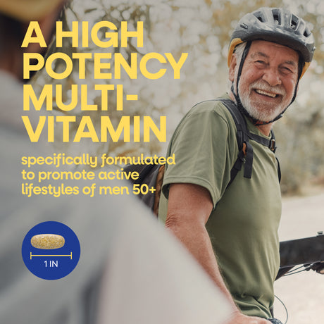 <{%MAIN8_13940%}>Nature's Way® | Alive! Men's 50+ Ultra Multivitamin