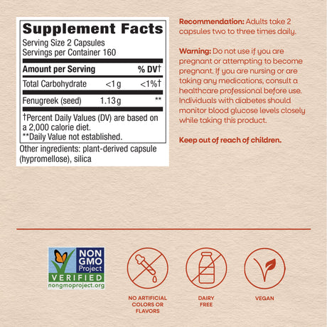 <{%MAIN18_11924%}>Nature's Way® | Fenugreek Seed