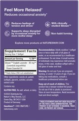 <{%360IMAGE1_15819%}>Nature's Way® | CalmAid - back of pack