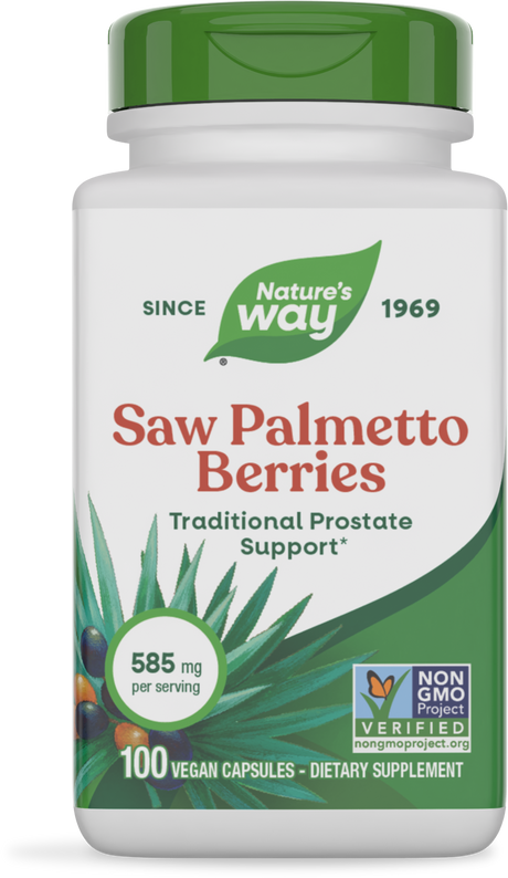 <{%PRIMARY_16750%}>Nature's Way® | Saw Palmetto Berries, 100 capsules