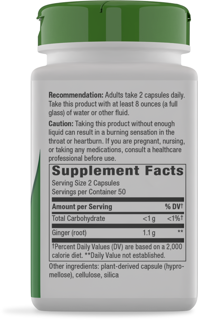 <{%360IMAGE5_13100%}>Nature's Way® | Ginger Root - right side of pack