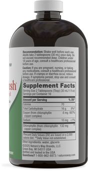 <{%360IMAGE1_3502%}>Nature's Way® | Chlorofresh Liquid Chlorophyll - right side of pack