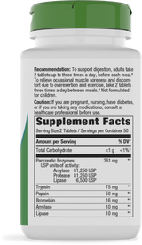 <{%360IMAGE1_04251%}>Nature's Way® | Mega-Zyme - right side of pack