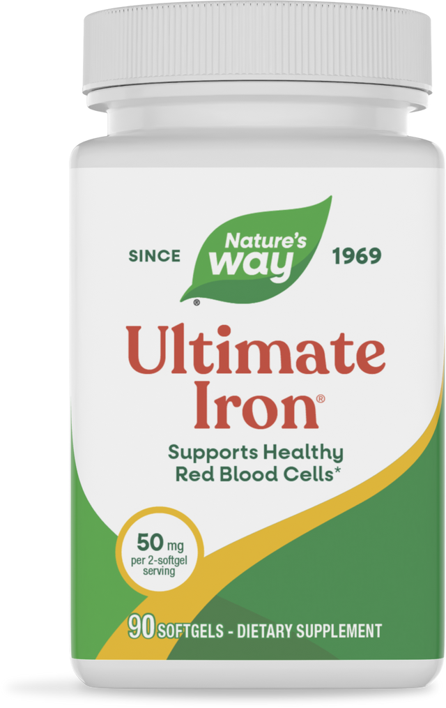 <{%PRIMARY_05229%}>Nature's Way® | Ultimate Iron, 90 softgels