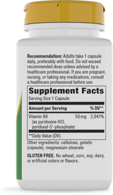 <{%360IMAGE1_40431%}>Nature's Way® | Vitamin B6 High Potency - right side of pack