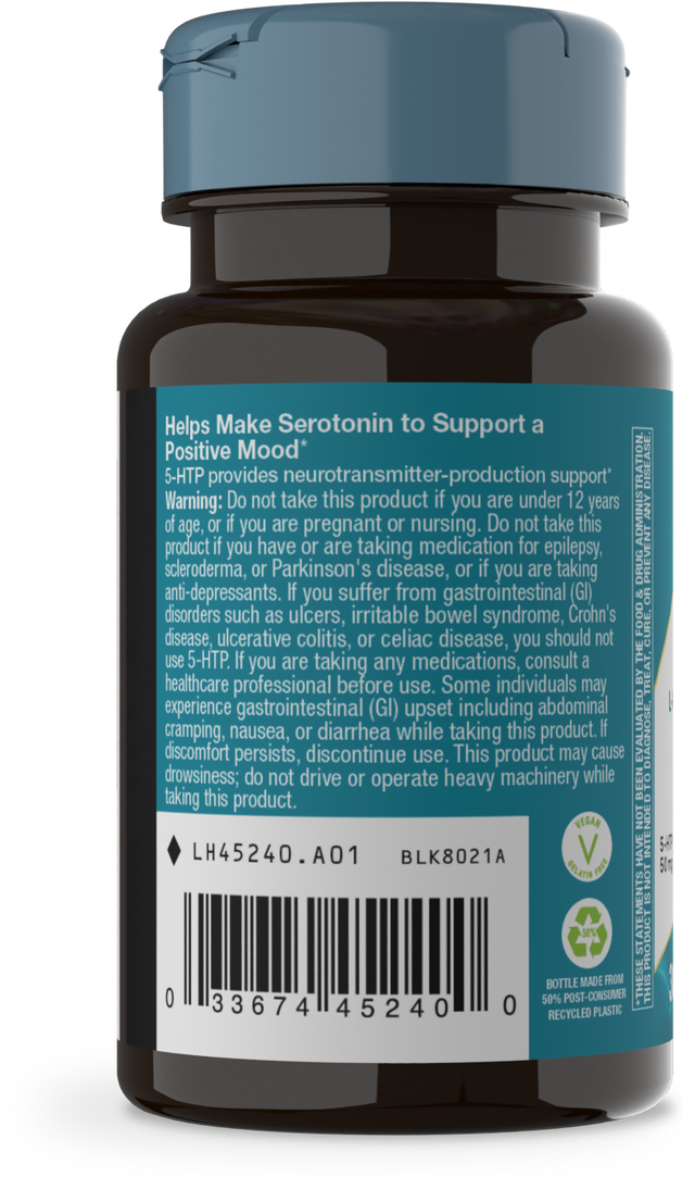 <{%360IMAGE2_45240%}>Nature's Way® | 5-HTP - left side of pack