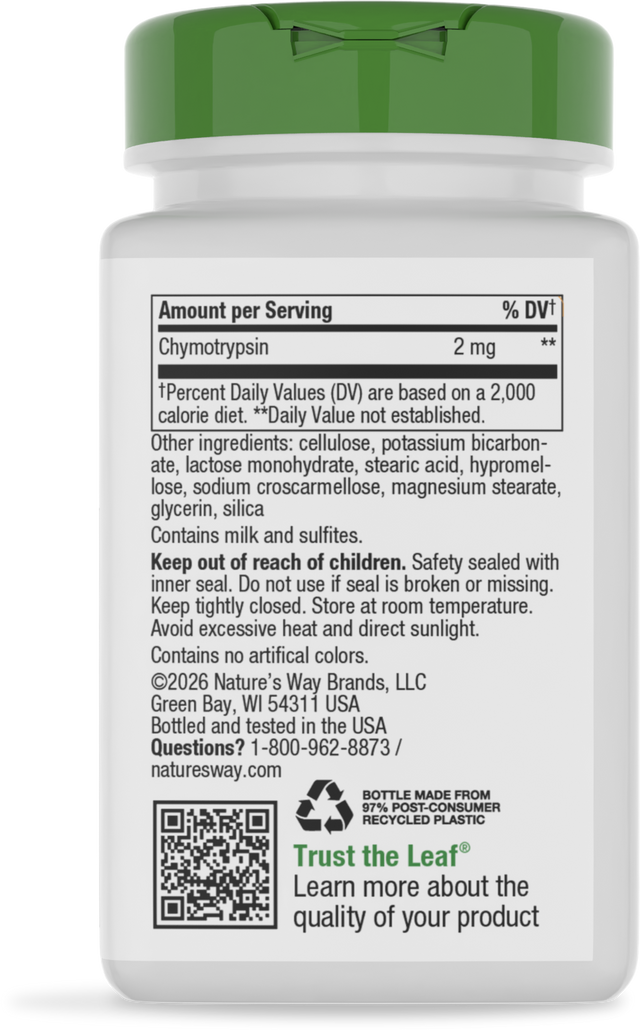 <{%360IMAGE7_04250%}>Nature's Way® | Mega-Zyme - back of pack