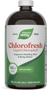<{%PRIMARY_3502%}>Nature's Way® | Chlorofresh Liquid Chlorophyll, 16 fl oz (480 ml), Unflavored