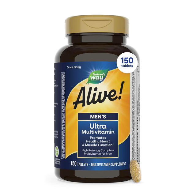 <{%MAIN7_13717%}>Nature's Way® | Alive! Men's Ultra Multivitamin
