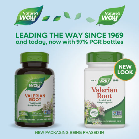 <{%MAIN1_17700%}>Nature's Way® | Valerian Root - package updates old to new