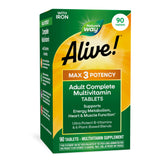 <{%MAIN7_14927%}>Nature's Way® | Alive! Max3 Potency Adult Complete Multivitamin