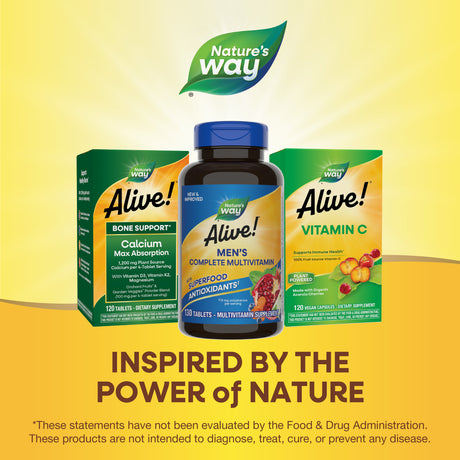 <{%MAIN5_13716%}>Nature's Way® | Alive! Men's Complete Multivitamin