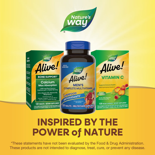 <{%MAIN5_13716%}>Nature's Way® | Alive! Men's Complete Multivitamin