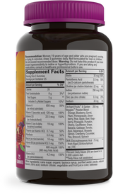 <{%360IMAGE1_10482%}>Nature's Way® | Alive! Premium Prenatal Gummies - right side of pack