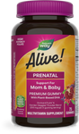 <{%PRIMARY_10482%}>Nature's Way® | Alive! Premium Prenatal Gummies, 75 gummies, Strawberry & Lemon