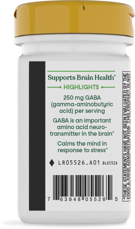 <{%360IMAGE2_05526%}>Nature's Way® | GABA - left side of pack