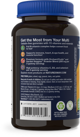 <{%360IMAGE2_15898%}>Nature's Way® | Alive! Premium Men's 50+ Gummy Multivitamin - left side of pack