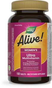 <{%PRIMARY_13718%}>Nature's Way® | Alive! Women's Ultra Multivitamin, 150 tablets