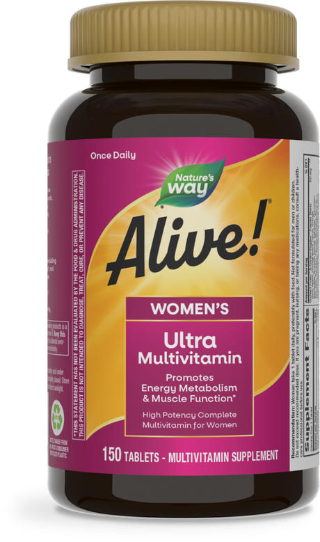 <{%PRIMARY_13718%}>Nature's Way® | Alive! Women's Ultra Multivitamin, 150 tablets
