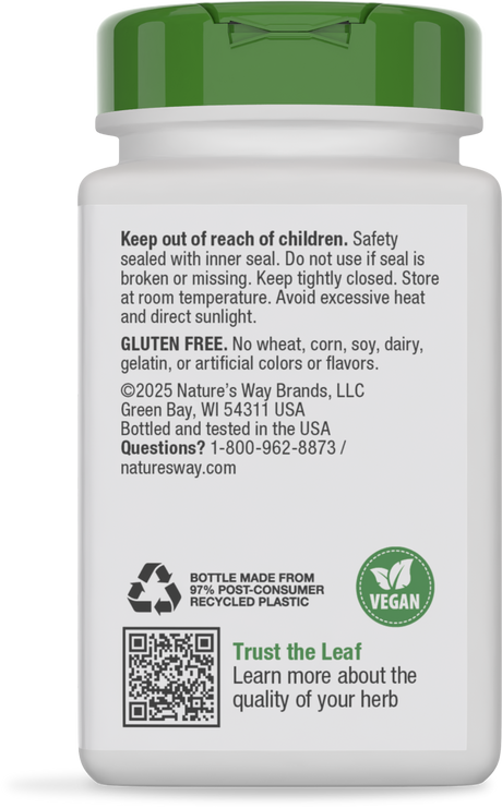 <{%360IMAGE7_12300%}>Nature's Way® | Dandelion Root - back of pack
