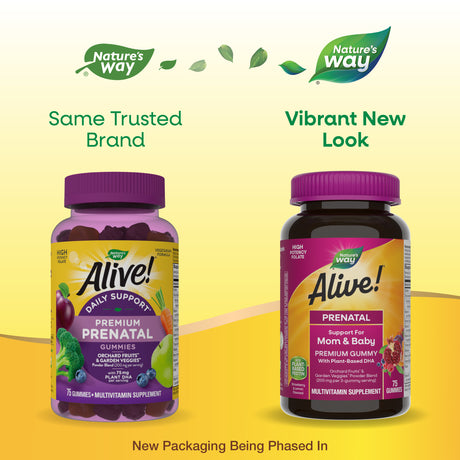 <{%MAIN1_undefined%}>Nature's Way® | Alive!® Premium Prenatal Gummies