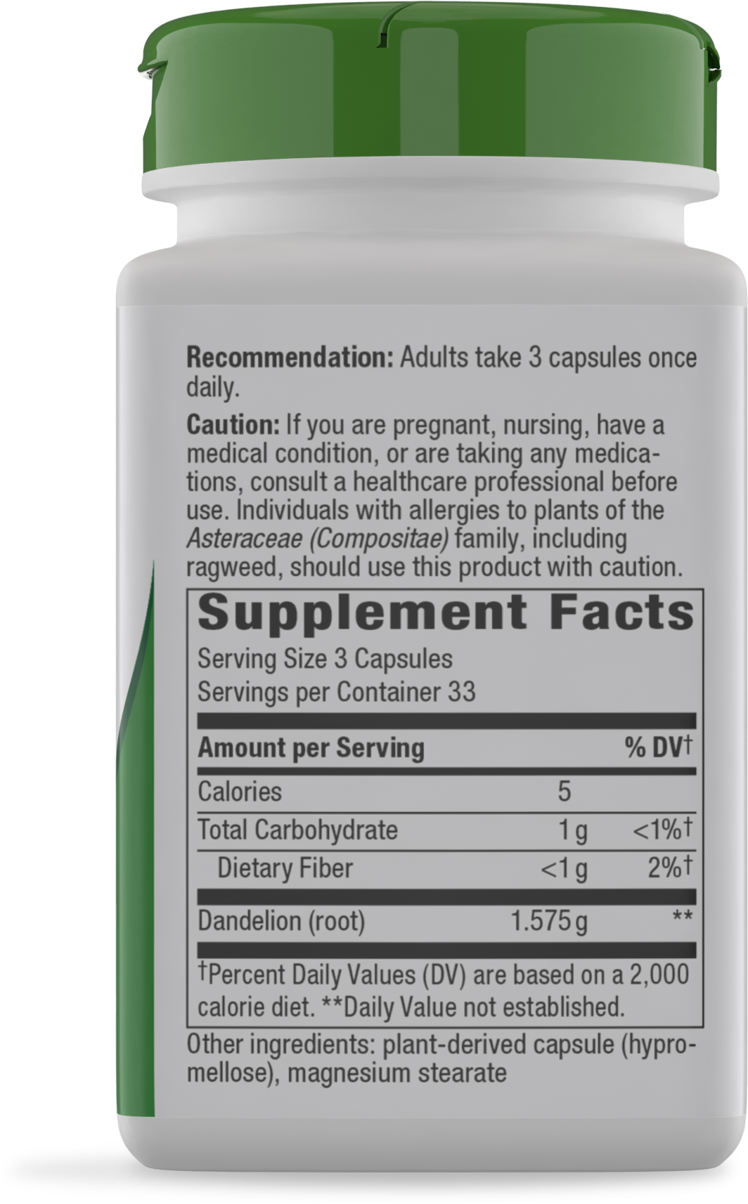 <{%360IMAGE5_12300%}>Nature's Way® | Dandelion Root - right side of pack