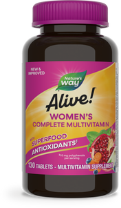<{%PRIMARY_13710%}>Nature's Way® | Alive! Women's Complete Multivitamin, 130 tablets