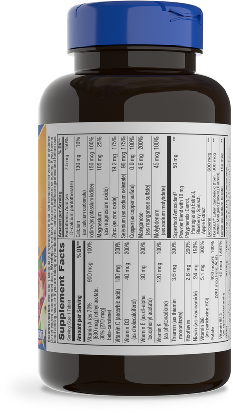 <{%360IMAGE5_14283%}>Nature's Way® | Alive! Men's 50+ Complete Multivitamin - right side of pack