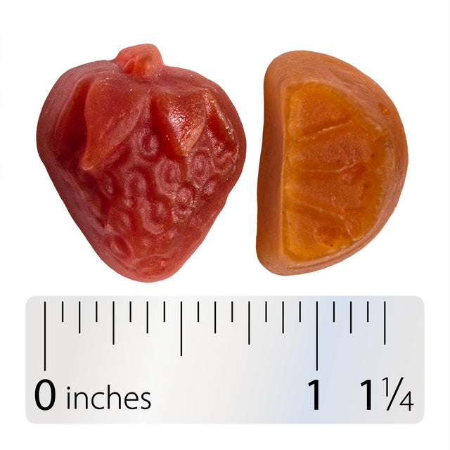 <{%360IMAGE3_10482%}>Nature's Way® | Alive! Premium Prenatal Gummies - Gummy and ruler