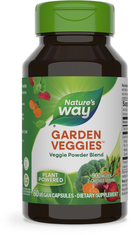 <{%PRIMARY_14793%}>Nature's Way® | Garden Veggies, 60 capsules
