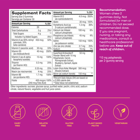 <{%MAIN16_15904%}>Nature's Way® | Alive! Women's 50+ Gummy Multivitamin