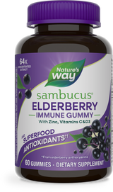 <{%PRIMARY_10486%}>Nature's Way® | Sambucus Elderberry Immune Gummy, 60 gummies, Elderberry