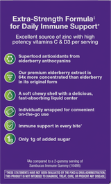 <{%360IMAGE2_15481%}>Nature's Way® | Sambucus Ultra Immune Juicy Burst - back of pack