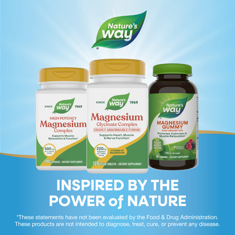 <{%MAIN5_14880%}>Nature's Way® | Magnesium Glycinate Complex